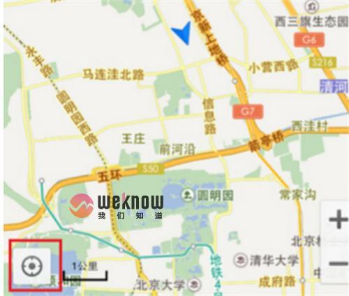 百度地图打开指南针功能的方法步骤-如何打开百度地图指南针功能