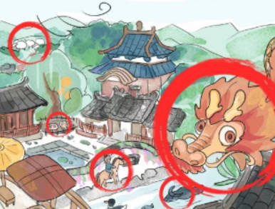 《新编成语大全》找到所有成语元素通关攻略