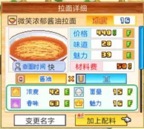 《开罗拉面店》配料怎么组合-《开罗拉面店》配料制作推荐