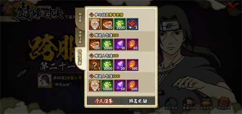 《火影忍者巅峰对决》奖励有哪些-《火影忍者巅峰对决》奖励介绍