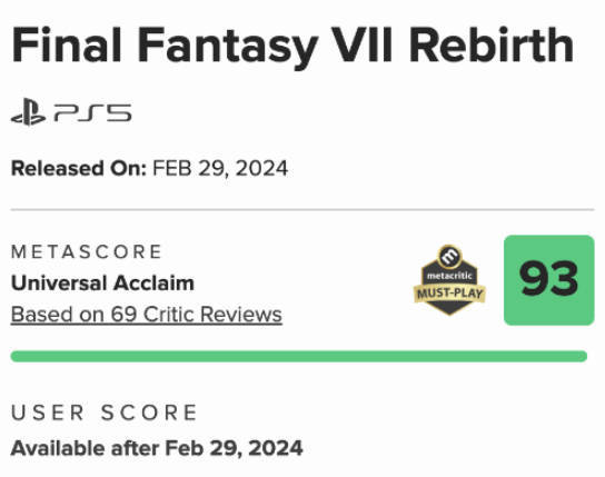 《FF7重生》持续探索：游玩112小时仍未尽内容