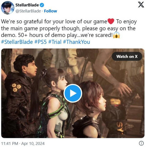 《星刃》试玩Demo成热门 一些玩家练习时间超50小时